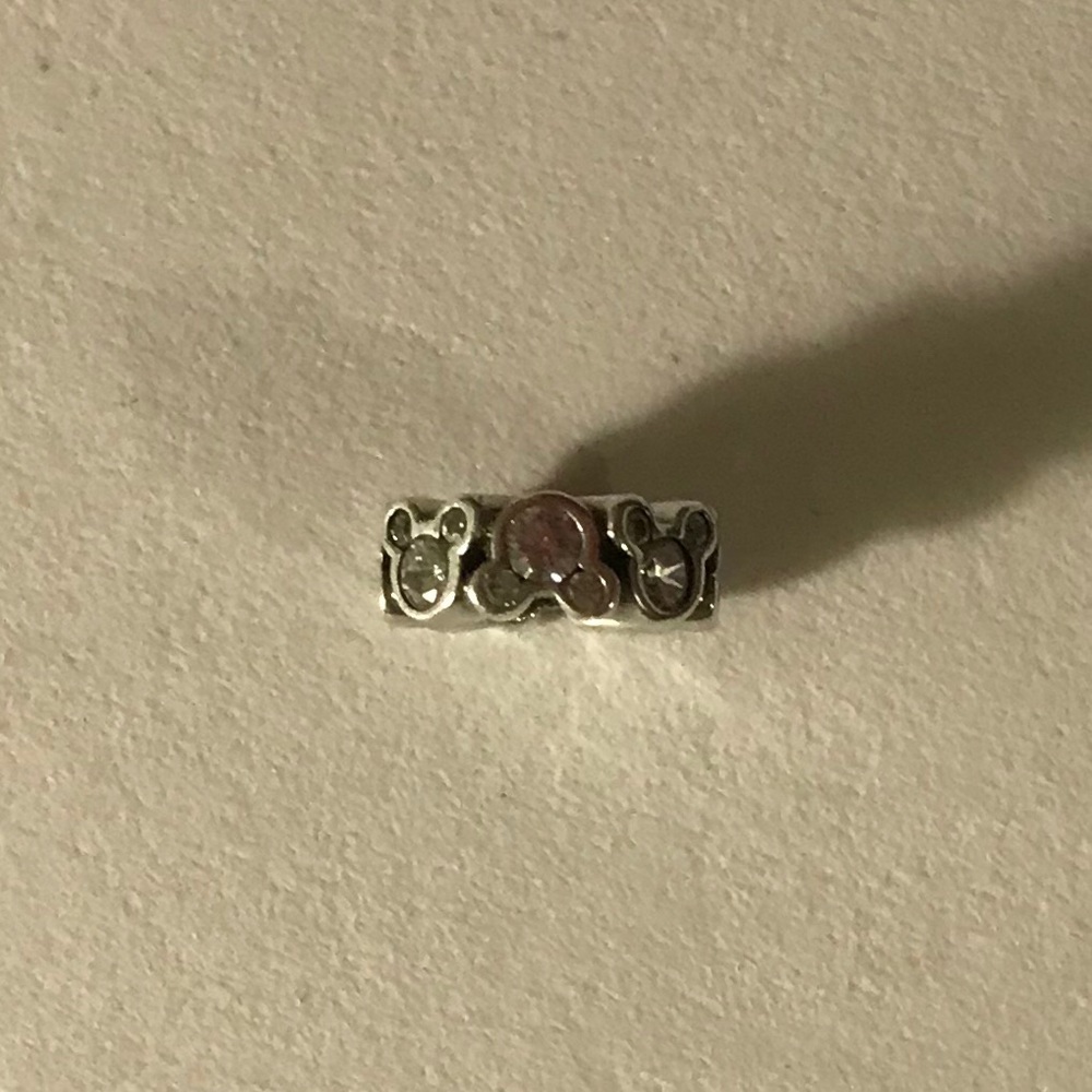 NEW Pandora Mickey Heads CZ Spacer Bead Charm